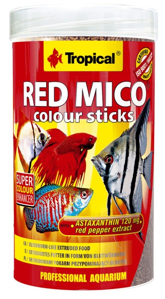 Red Mico Colour Sticks - Tropical - Aquaristik-Deals
