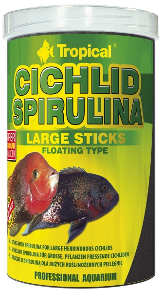 Cichlid Spirulina Large Sticks - Tropical - Aquaristik-Deals