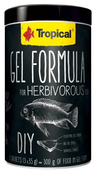Gel Formula Herbivore (DIY - Do it yourself Futtergelee) - Tropical - Aquaristik-Deals