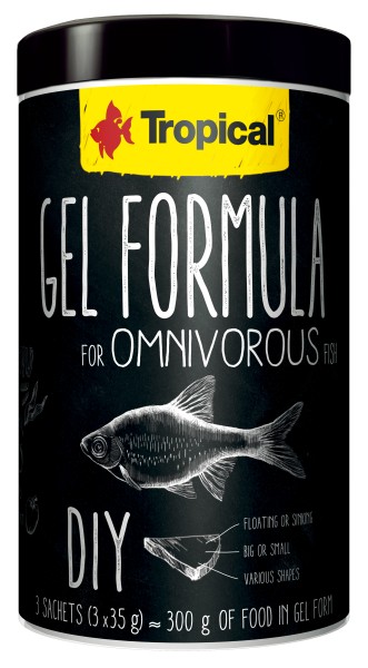 Gel Formula Omnivore (DIY - Do it yourself Futtergelee) - Tropical - Aquaristik-Deals