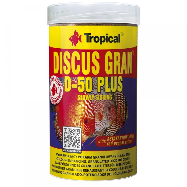 D-50 PLUS Granulat - Tropical - Aquaristik-Deals