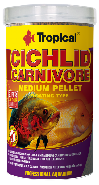 Cichlid Carnivore MEDIUM Pellet - Tropical - Aquaristik-Deals