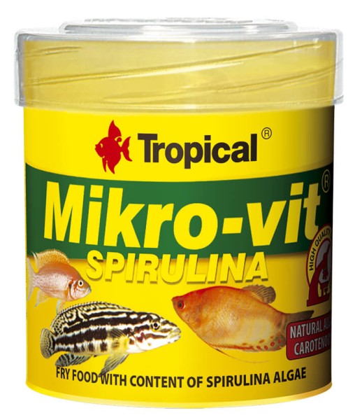 Mikrovit Spirulina - Tropical - Aquaristik-Deals