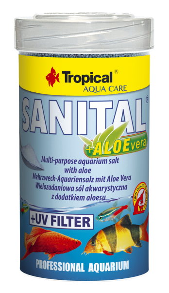 Aquariensalz Sanital + Aloevera 100 ml - Aquaristik-Deals