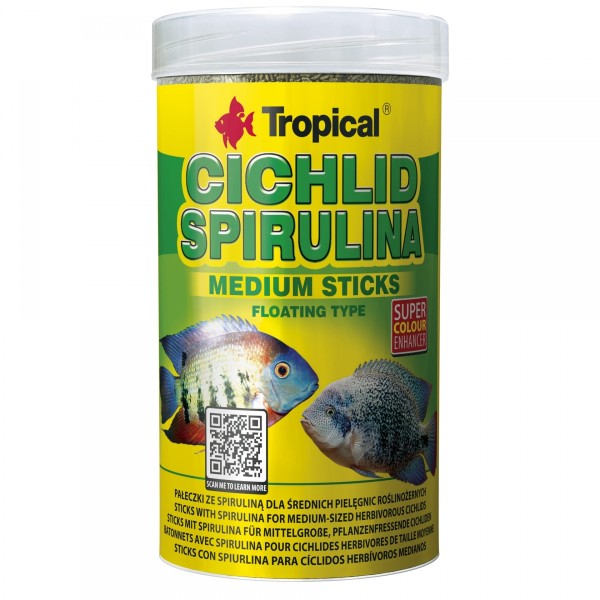 Cichlid Spirulina Medium Sticks - Tropical - Aquaristik-Deals