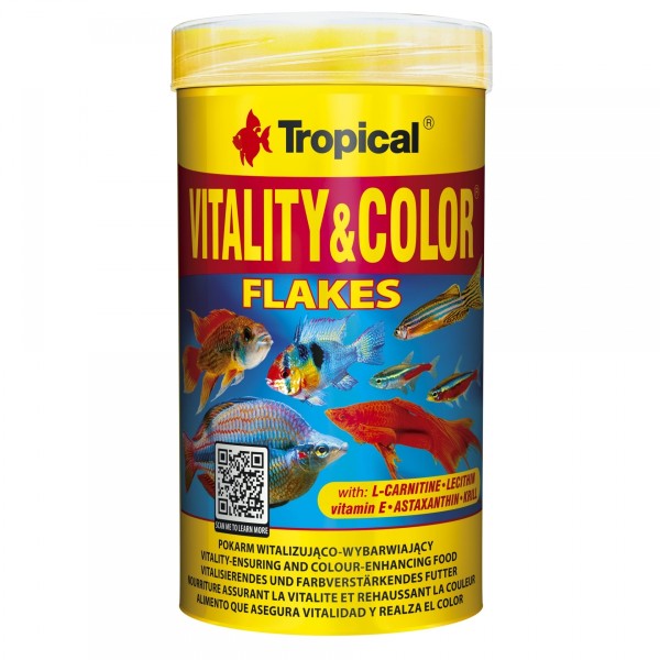 Vitality & Color Flakes 1 Liter - Aquaristik-Deals
