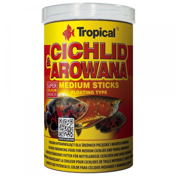 Cichlid & Arowana Medium Sticks - Tropical - Aquaristik-Deals