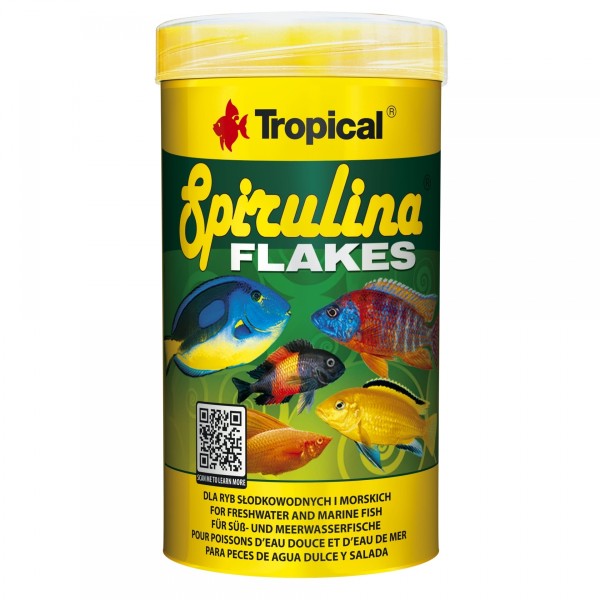Spirulina Flakes - Tropical - Aquaristik-Deals
