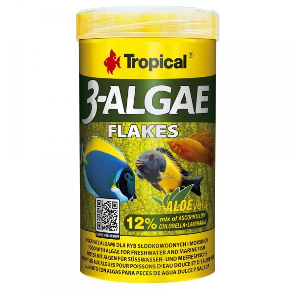 3-Algae Flakes - Tropical - Aquaristik-Deals