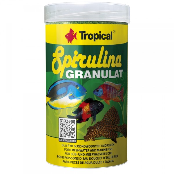 Spirulina Granulat - Tropical - Aquaristik-Deals